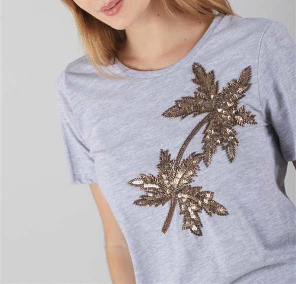 Remera Flame Palm