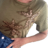 Remera Flame Palm