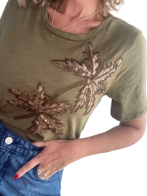 Remera Flame Palm