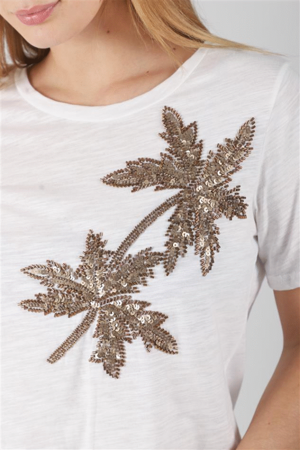 Remera Flame Palm