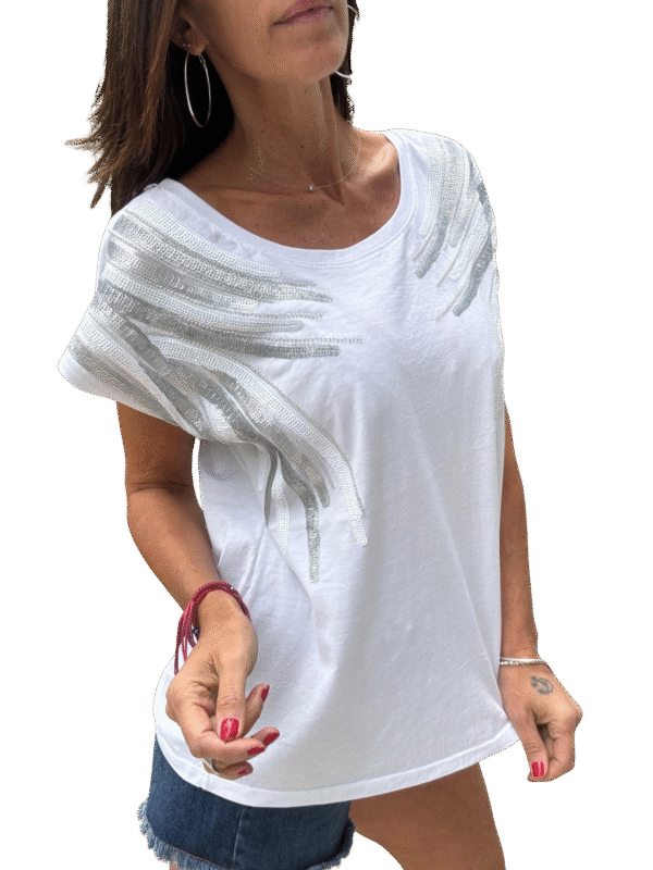 Remera Silver Wings