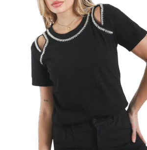 Remera Crystal Cut
