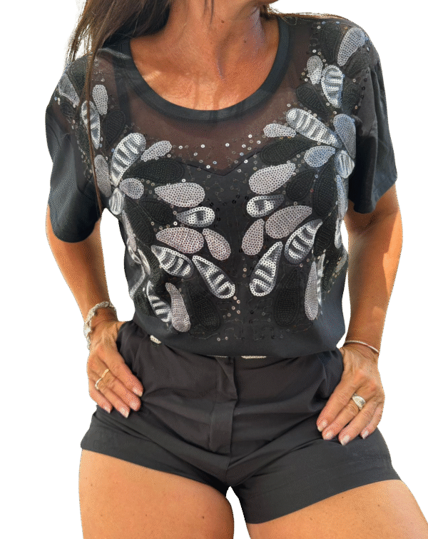  Remera Glow Leaf