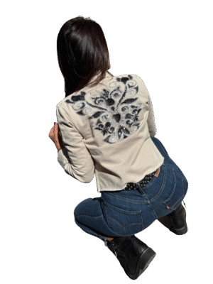 Campera Back Shine