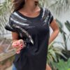 Remera Silver Wings