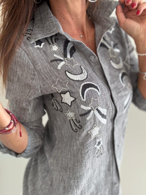 Camisa Estrella Fugaz -Luna Dorada