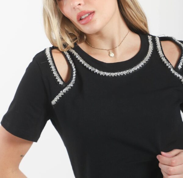 Remera Crystal Cut