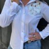 Camisa Charretera Calada