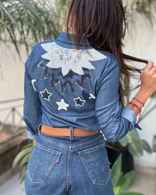 Camisa Denim Galaxy