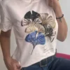Remera Golden Leaf