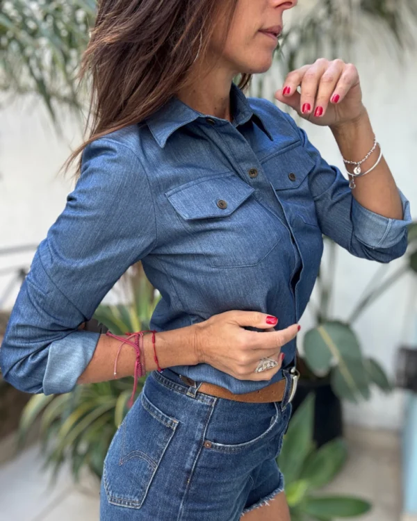 Camisa Denim Galaxy