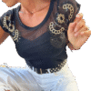 Remera Galaxia Mesh