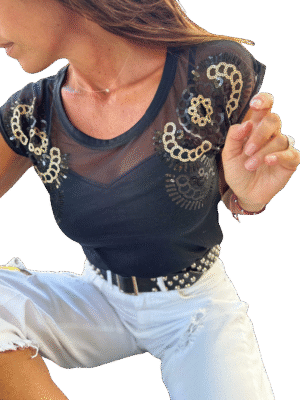 Remera Galaxia Mesh