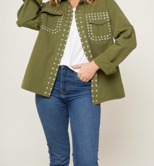 Campera Studded Rebel