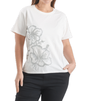 Remera Silver Bloom