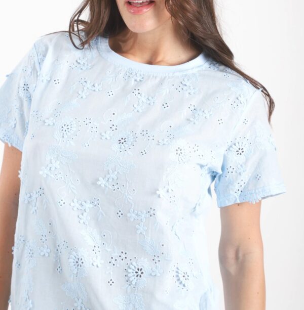 Remera Lace Bloom