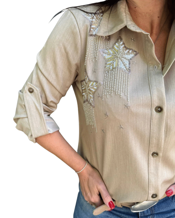 Diseño sin título (1) Camisa CIELO