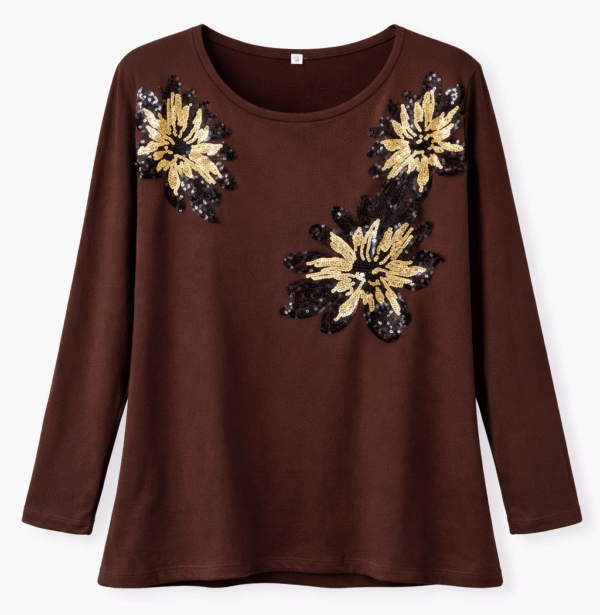 Remera Loren Chocolate Remera LOREN