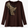 remera savanna chocolate Remera SAVANNA