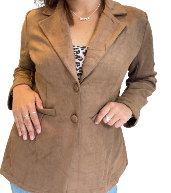 Blazer Velvet Chic