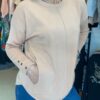 Sweater Líneas Nude