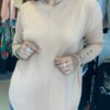 Sweater Líneas Nude