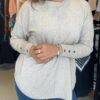 Sweater Líneas Nude