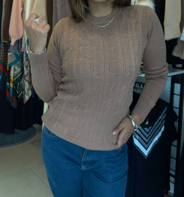 Sweater Trenza Soft