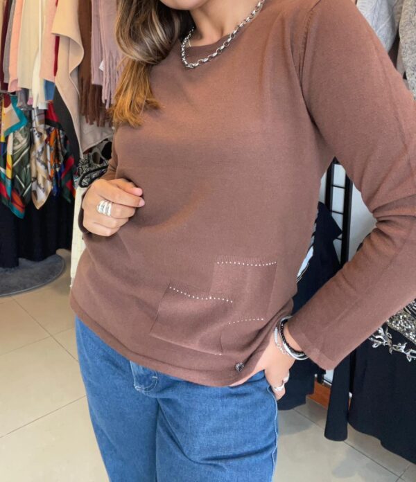 Sweater Destello Moka