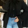 Camisa Vestido Noir Chic