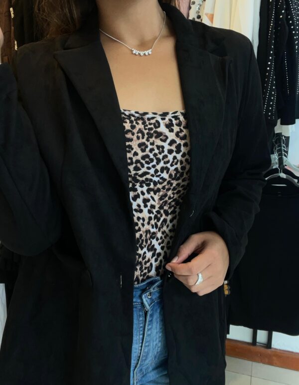 Blazer Velvet Chic