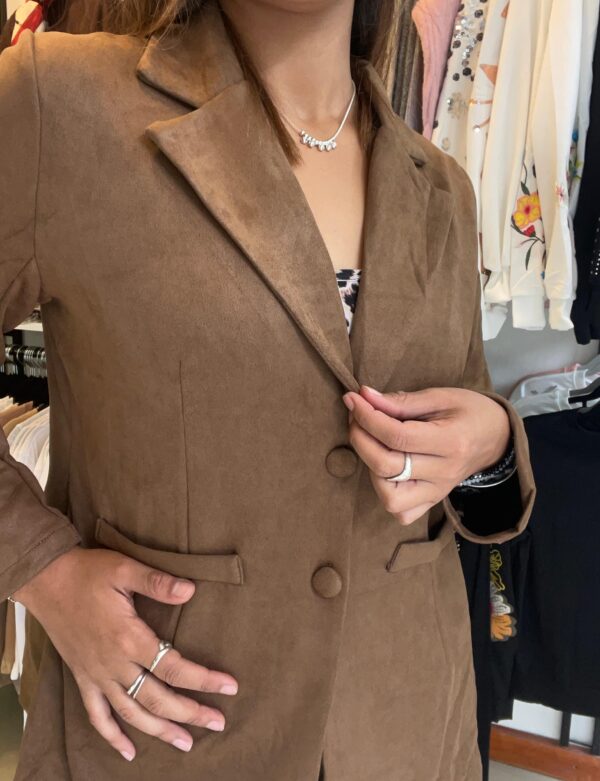 Blazer Velvet Chic