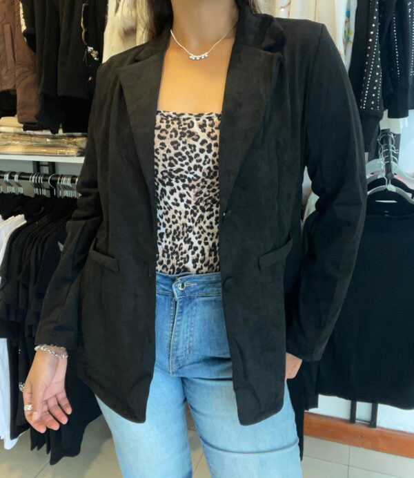 Blazer Velvet Chic