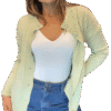 Cardigan Mint Romance