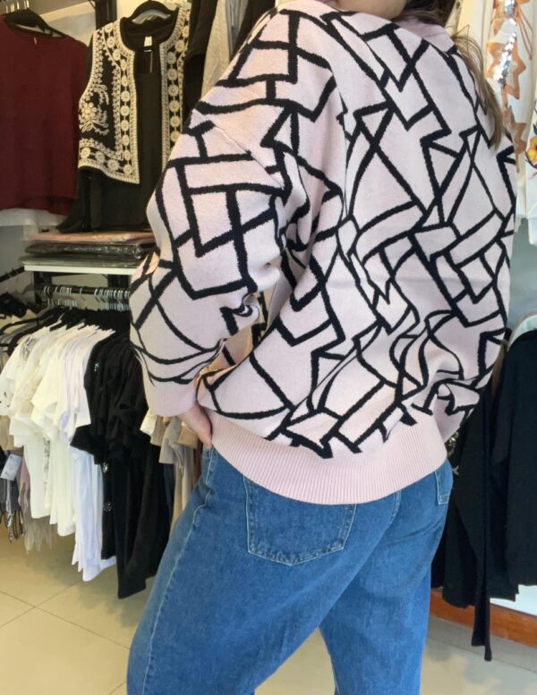 Sweater Geo Shine