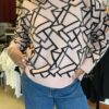 Sweater Geo Shine