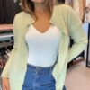 Cardigan Mint Romance