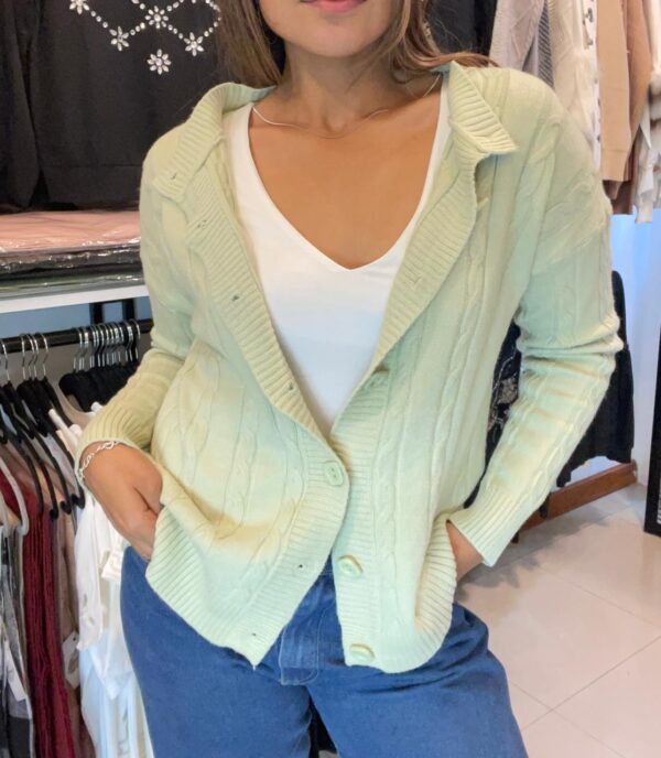 Cardigan Mint Romance