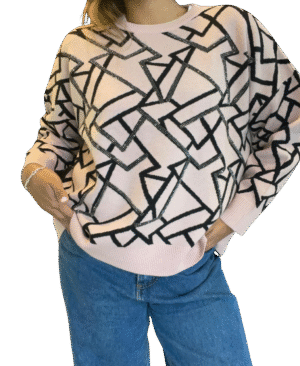 Sweater Geo Shine