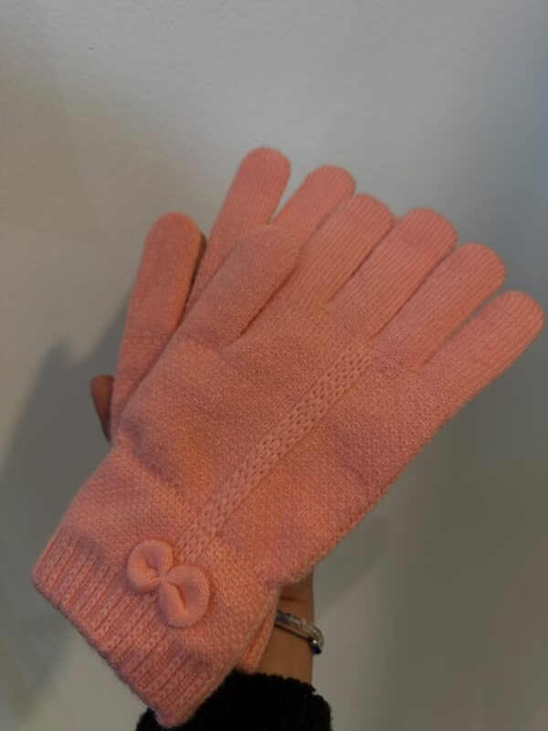 Guantes moñitos