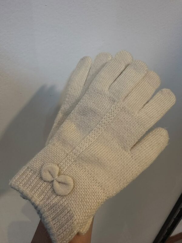 Guantes moñitos