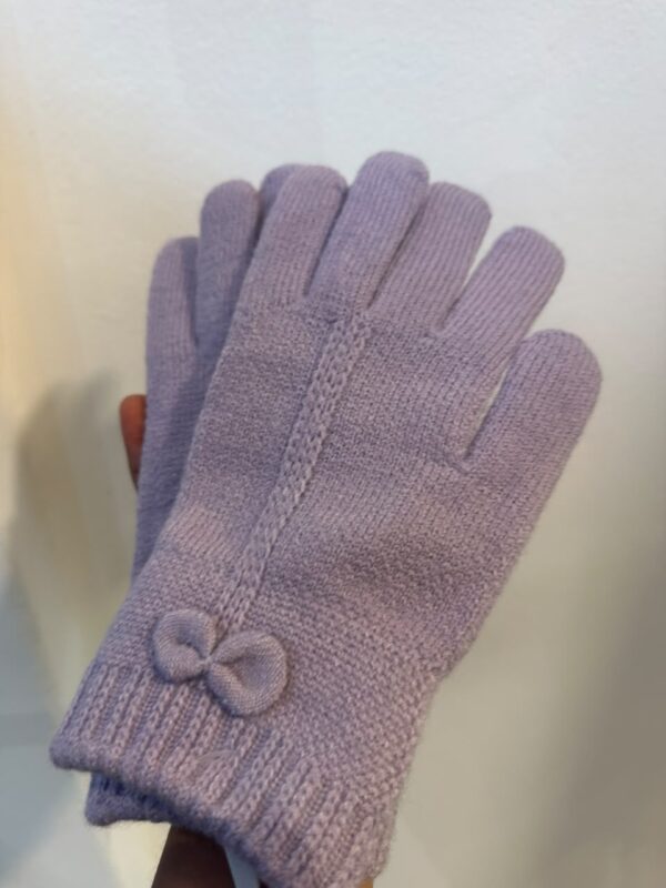 Guantes moñitos